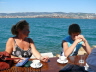Muggia - terras aan zee