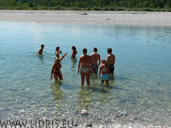 Tagliamento - zwemmen 1